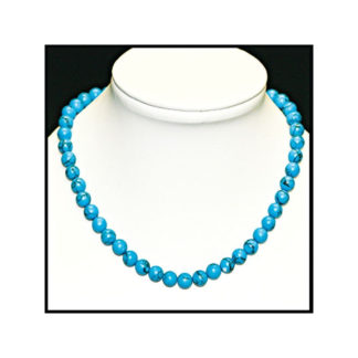 collier howlite turquoise