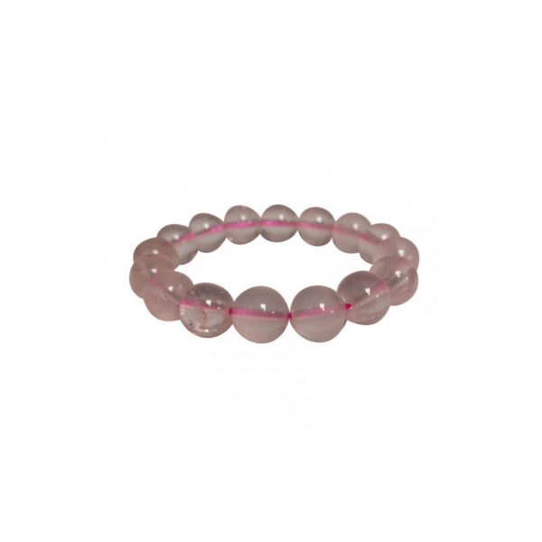 Bracelet Quartz rose boules