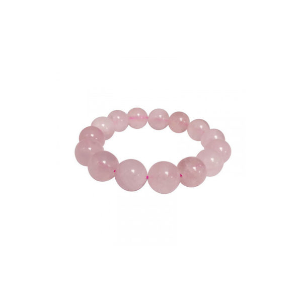 Bracelet Quartz rose boules