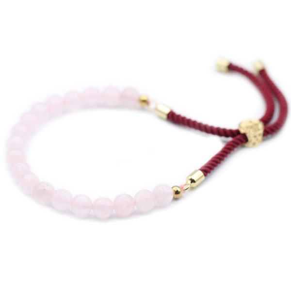 bracelet quartz rose