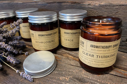 Bougie d'aromathérapie