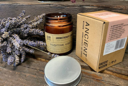 Bougie d'aromathérapie