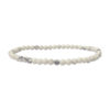 Bracelet Howlite boules 3 à 8 mm