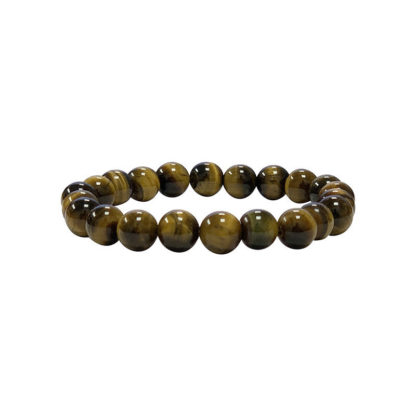 bracelet oeil de tigre brillant