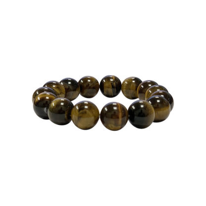 bracelet oeil de tigre brillant